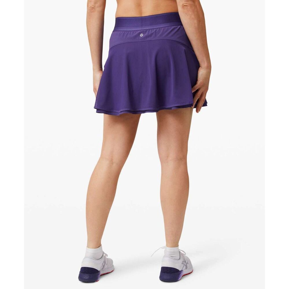 Lululemon Morning Match Breathable High Rise Skort Purple 6T - Picture 3 of 12